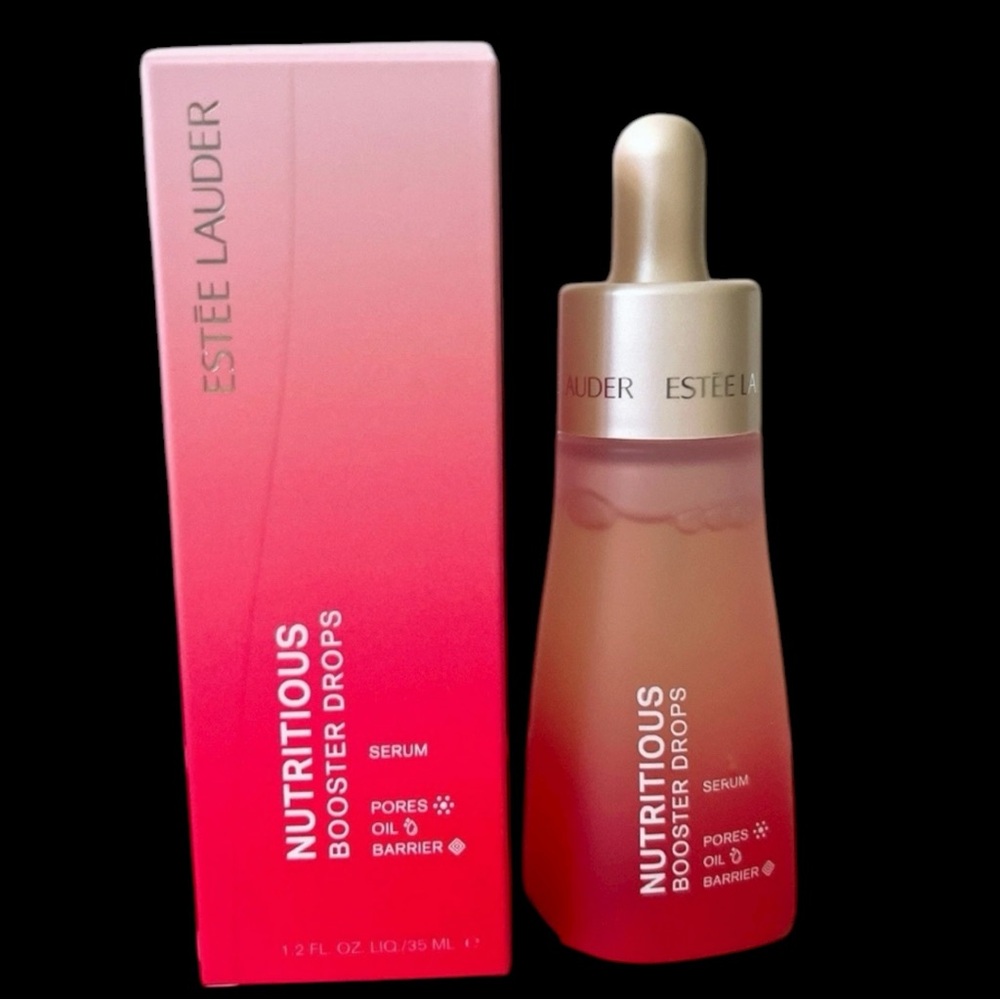 Estée Lauder Nutritious Booster Drops Serum - 1.2 Oz. / 35mL. NIB
